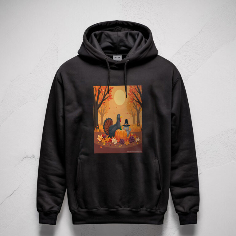 Celebrate the Season in Comfort with Our Thanksgiving Hoodie
